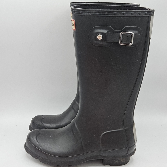 Hunter original nebula rain boots size 3 black - Picture 13 of 15